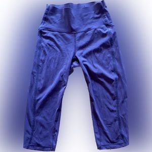 Lululemon capri leggings.